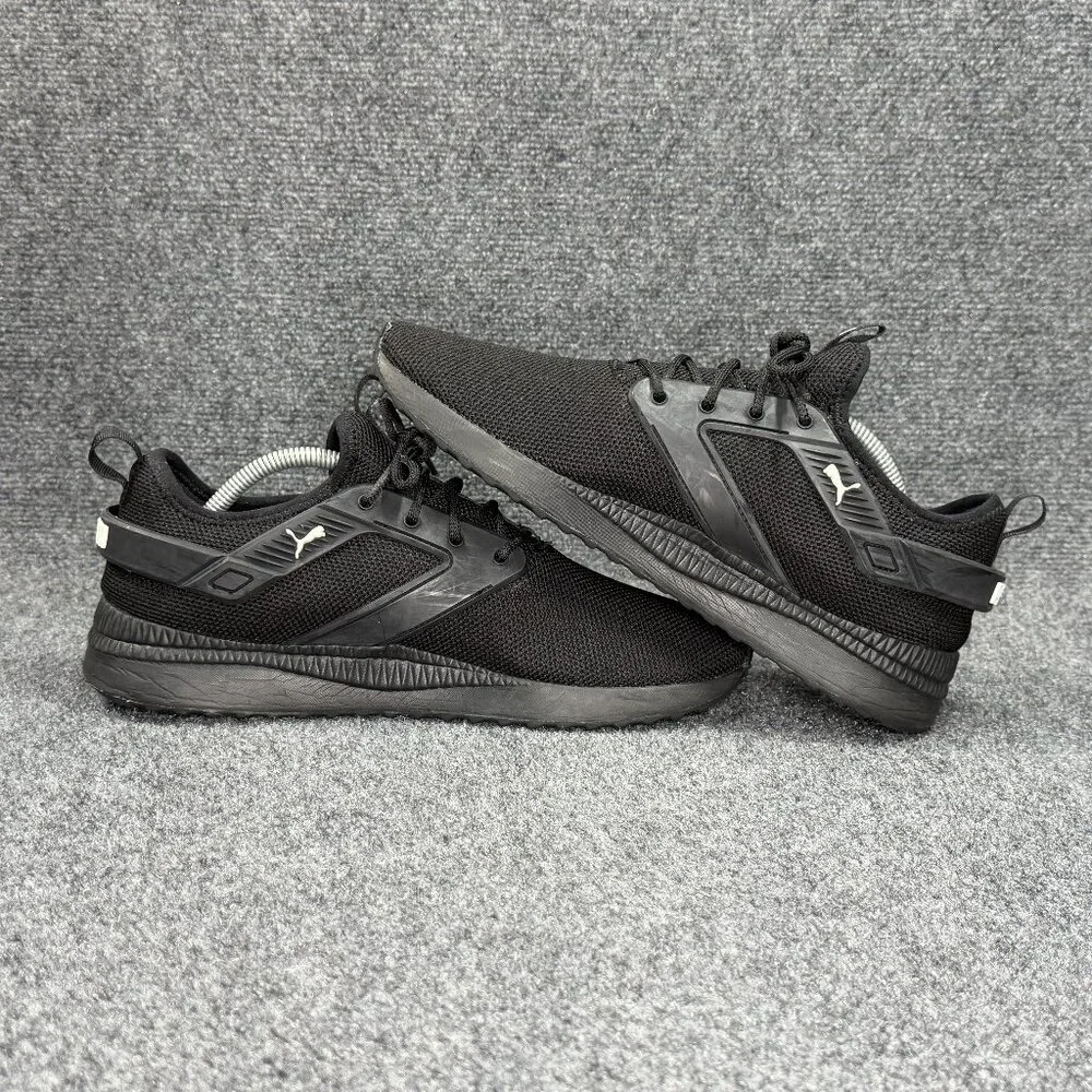 Puma Pacer Next Excel Running Shoes Men's Size‎ 10.5 Black Athletic Run Training